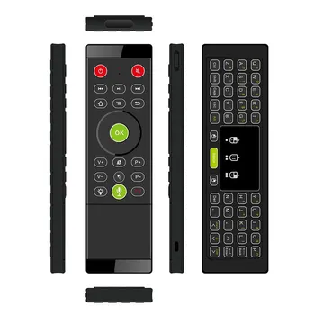 TZ16 2.4GHz Air Mouse Wireless Keyboard Touchpad Double-side Handheld Remote Control w/ 6-Axis Sensor Gyroscope IR Learning
TZ16 2.4GHz Air Mouse Wireless Keyboard Touchpad Double-side Handheld Remote Control w/ 6-Axis Sensor Gyroscope IR Learning