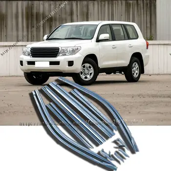 For Toyota Land Cruiser LC200 2008-2017 ABS Window Visor Vent Shades Sun Rain Guard Car accessories Car modification
For Toyota Land Cruiser LC200 2008-2017 ABS Window Visor Vent Shades Sun Rain Guard Car accessories Car modification