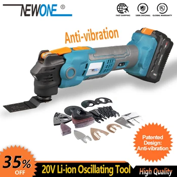 NEWONE 20V Li-ion Quick-Release Renovator multi-function Oscillating Tool for Wood & Metal Cutting Saw Blades scarper
NEWONE 20V Li-ion Quick-Release Renovator multi-function Oscillating Tool for Wood & Metal Cutting Saw Blades scarper