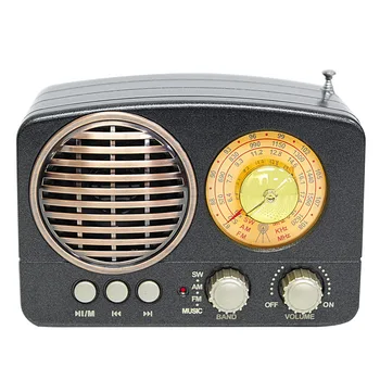 M-161BT Multifunction USB Rechargeable Retro AM FM SW Home Bluetooth Speaker TF Card Slot ABS Gift Durable Mini Radio Portable
M-161BT Multifunction USB Rechargeable Retro AM FM SW Home Bluetooth Speaker TF Card Slot ABS Gift Durable Mini Radio Portable