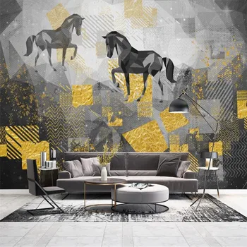 Custom wallpaper mural nordic retro abstract horse geometry living room bedroom background wallpaper mural
Custom wallpaper mural nordic retro abstract horse geometry living room bedroom background wallpaper mural