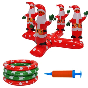 Christmas Toy Inflatable Senta Tree Ring Toss Party Indoor Outdoor Throwing Game Toys New Design Kids Holiday Gifts
Christmas Toy Inflatable Senta Tree Ring Toss Party Indoor Outdoor Throwing Game Toys New Design Kids Holiday Gifts