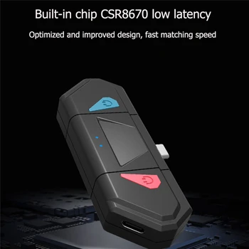 Audio Bluetooth Transmitter Adapter Type-C to HDMI for PS4 Game Console for Switch for PC Support Charging
Audio Bluetooth Transmitter Adapter Type-C to HDMI for PS4 Game Console for Switch for PC Support Charging