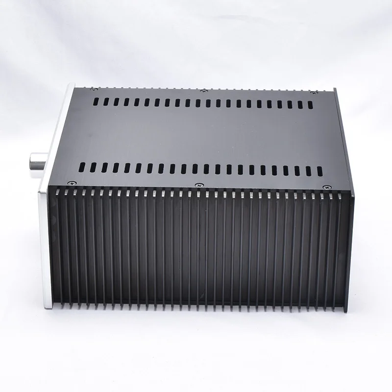 Full aluminum DIY 2412 power amplifier chassis class A enclosure HIFI preamplifier box 240*120*271mm