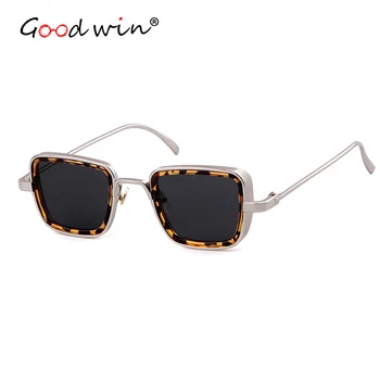 Good Win Sunglasses Men Women Steampunk Goggle Tony Stark Mirror Sun Glasses gafas de sol mujer 
Good Win Sunglasses Men Women Steampunk Goggle Tony Stark Mirror Sun Glasses gafas de sol mujer
