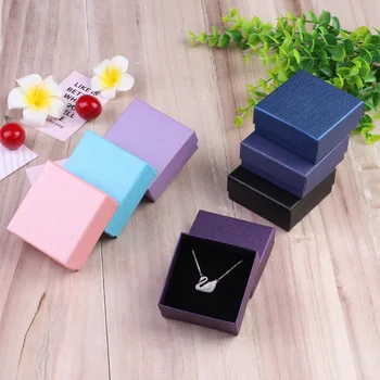 24pcs Cardboard Jewelry Box Packaging For Ring Necklace Bracelets Bangles Cases Boxes With Sponge Inside Rectangle Mult-Colour
24pcs Cardboard Jewelry Box Packaging For Ring Necklace Bracelets Bangles Cases Boxes With Sponge Inside Rectangle Mult-Colour