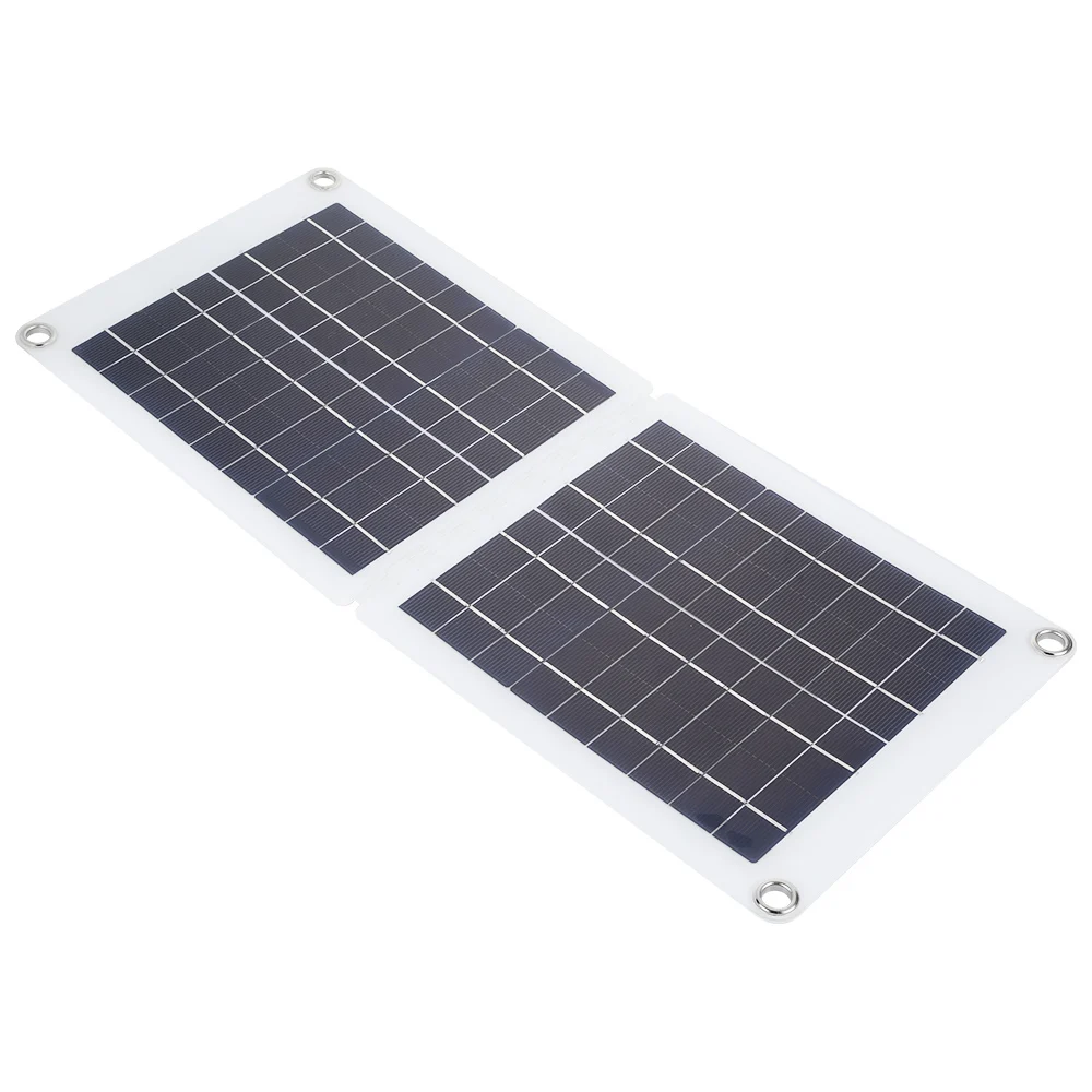 10W Solar panel kit semi-flexible single crystal solar cell foldable DIY module outdoor connector DC+USB+ Type-C 18V / 5Vcharger
10W Solar panel kit semi-flexible single crystal solar cell foldable DIY module outdoor connector DC+USB+ Type-C 18V / 5Vcharger