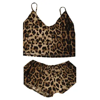 Women Plus Size Faux Silk Lingerie Set Sexy V-Neck Crop Top Drawstring Waist Shorts Retro Leopard Print Pajamas Sleepwear S-3XL
Women Plus Size Faux Silk Lingerie Set Sexy V-Neck Crop Top Drawstring Waist Shorts Retro Leopard Print Pajamas Sleepwear S-3XL