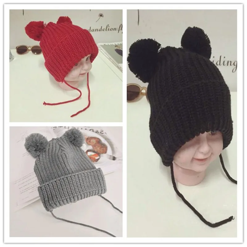 Girls Boys Children Hat Keep Warm Winter Casual Knitted Hat Wool Hairball Ski Hat Beanie Cap Children Caps Cute bear ears
Girls Boys Children Hat Keep Warm Winter Casual Knitted Hat Wool Hairball Ski Hat Beanie Cap Children Caps Cute bear ears