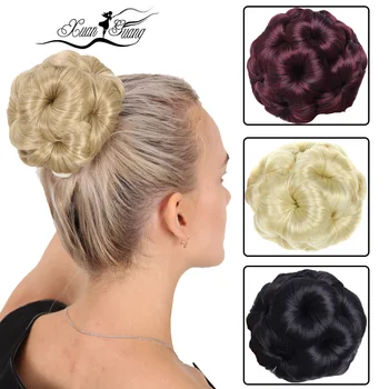 XUANGUANG High temperature resistant synthetic fiber hair accessories worn with clips easy to wear highlight the charm of women 
XUANGUANG High temperature resistant synthetic fiber hair accessories worn with clips easy to wear highlight the charm of women