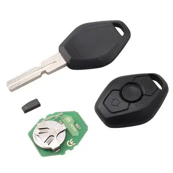 Remote Key Case Fob 3 Botón EWS diamante remoto clave para BMW E38 E39 E46 433MHZ/315MHZ HU58 lámina con la viruta PCF7935 by
Remote Key Case Fob 3 Botón EWS diamante remoto clave para BMW E38 E39 E46 433MHZ/315MHZ HU58 lámina con la viruta PCF7935 by