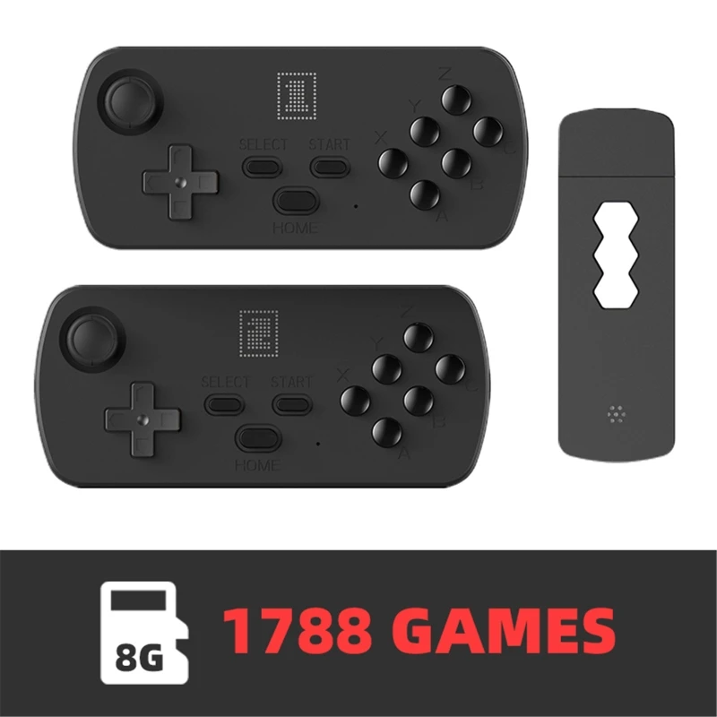 USB Wireless Handheld TV Video Game Console Build In 1700/3500+ Classic Games 4K Retro Game Console Support For GBA/MAME X6HB
USB Wireless Handheld TV Video Game Console Build In 1700/3500+ Classic Games 4K Retro Game Console Support For GBA/MAME X6HB