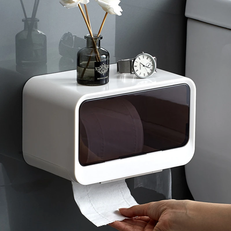 Suitable for Toilet Paper Toilet Paper Holder Waterproof Light Luxury Wall-Mounted Toilet Accessories Bathroom Accessories
Suitable for Toilet Paper Toilet Paper Holder Waterproof Light Luxury Wall-Mounted Toilet Accessories Bathroom Accessories