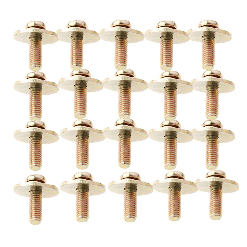 Tooyful 20 Pieces Metal Drum Set Claw Hook Screws DIY Percussion Instrument Parts for Drummers Tooyful 20 Pieces Metal Drum Set Claw Hook Screws DIY Percussion Instrument Parts for Drummers