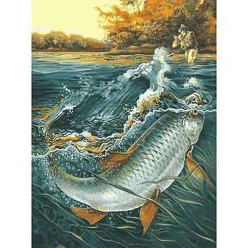 Frameless Artwork DIY Perfect Fishing Painting By Numbers Oil Art Picture Canvas Painting Kits DIY Gift Home Decorations
Frameless Artwork DIY Perfect Fishing Painting By Numbers Oil Art Picture Canvas Painting Kits DIY Gift Home Decorations
