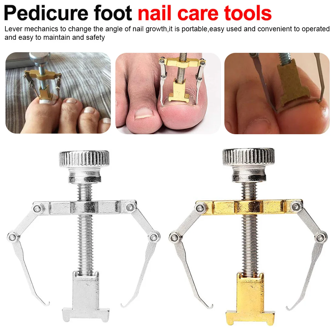 1pcs Orthotic Ingrown Nail Bunion Corrector Ingrown Toenails Pedicure Foot Nail Care Tools File for Feet
1pcs Orthotic Ingrown Nail Bunion Corrector Ingrown Toenails Pedicure Foot Nail Care Tools File for Feet