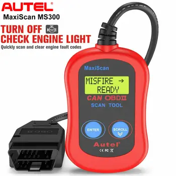 Autel MaxiScan MS300 OBD2 Car Accessories Diagnostic Vehicle Scan Scanner Automotive Scanner in Portuguese Brazil 
Autel MaxiScan MS300 OBD2 Car Accessories Diagnostic Vehicle Scan Scanner Automotive Scanner in Portuguese Brazil