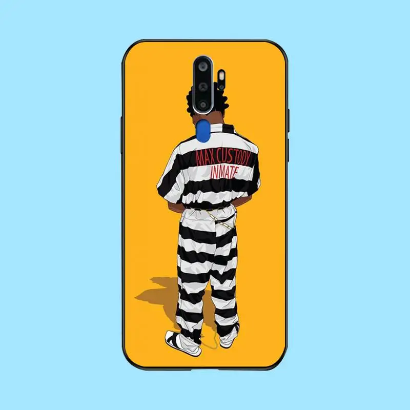 CUTEWANAN Kodak Black Rapper TPU black Phone Case Cover Hull For Oppo A5 A9 2020 Reno Z Realme5Pro R11 case