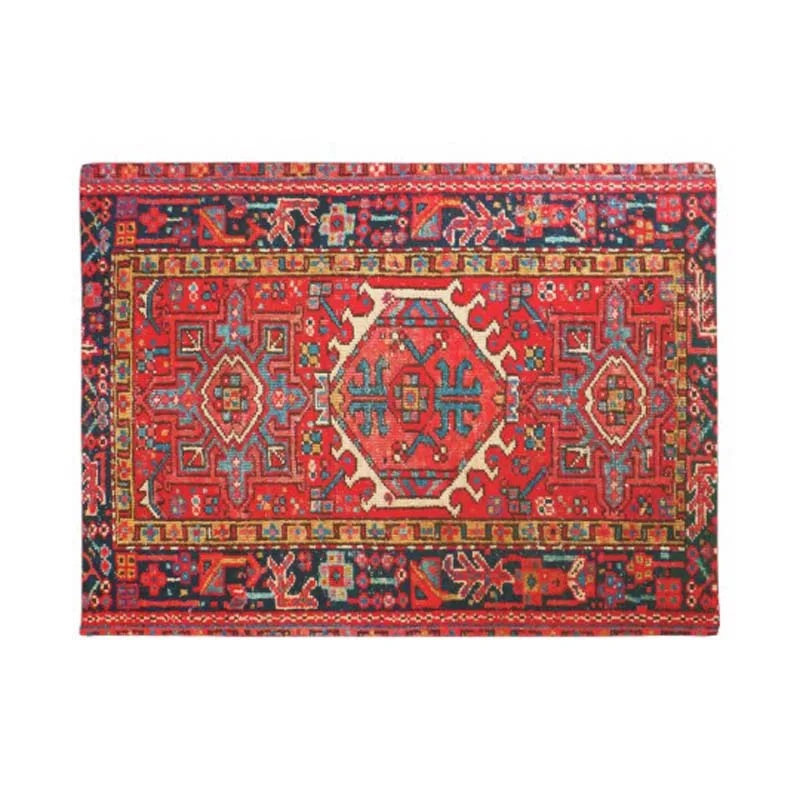 Personality Persian carpet oriental rug red Home Decoration Entry Non-slip Door Mat Rubber Washable Floor Home Rug Carpet
Personality Persian carpet oriental rug red Home Decoration Entry Non-slip Door Mat Rubber Washable Floor Home Rug Carpet