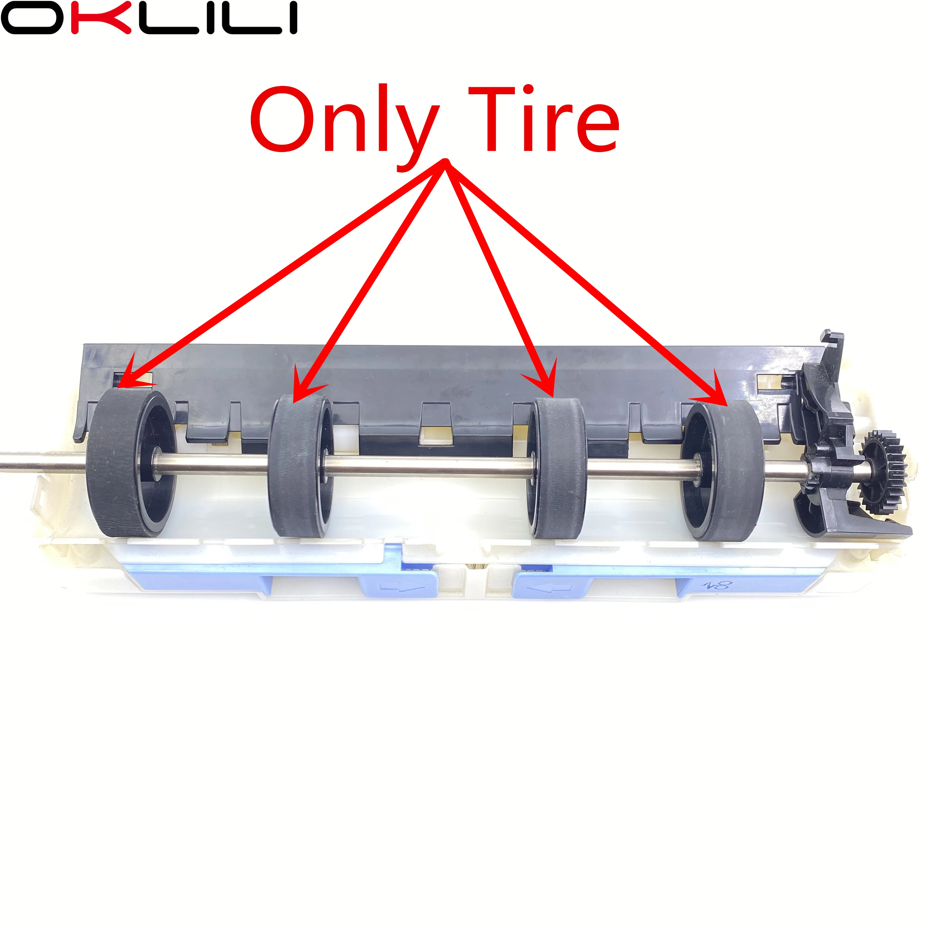 OKLILI 10PC X Duplexer Unit Assy Paper Separation Feed Pickup Roller Tire Compatible with HP OfficeJet 7740 8210 8216 8700 8702 8710 8715 8716 8717 8718 8719 8720 8725