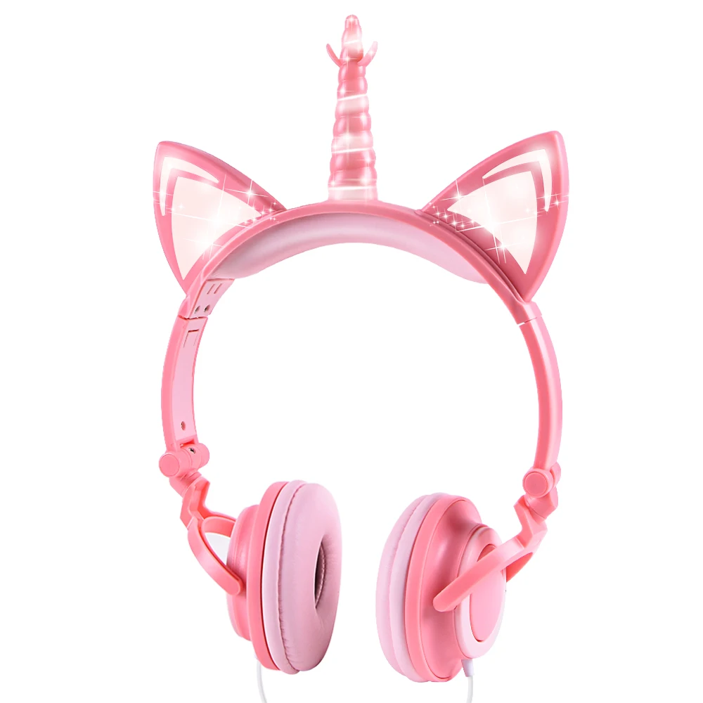 Unicorn Wired LED Glowing Gaming Headphones Unicorn Wired LED Glowing Gaming Headphones