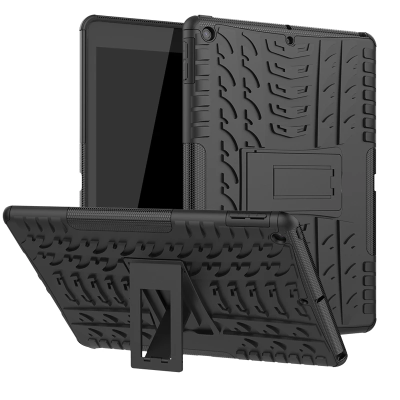For iPad 7th Generation Case PC Holder Stand 3 in 1 Tire Skin Cover Silicon Shockproof Back Case for iPad 10.2 inch 2019 A2198
For iPad 7th Generation Case PC Holder Stand 3 in 1 Tire Skin Cover Silicon Shockproof Back Case for iPad 10.2 inch 2019 A2198