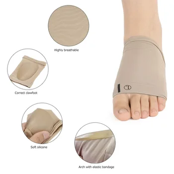 Arch Suppor Feet Gel Orthotic Insole Plantar Fasciitis Foot Sleeve Cushion Anti-Blister Heel Cushions Anti-slip Cushion
Arch Suppor Feet Gel Orthotic Insole Plantar Fasciitis Foot Sleeve Cushion Anti-Blister Heel Cushions Anti-slip Cushion