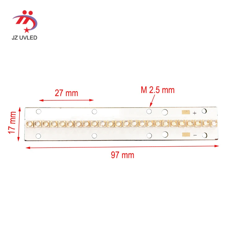 High power UV LED module for uv gel curing lights UV flatbed printer ink varnish curing dry lamps 365nm 395nm Ultraviolet lights
High power UV LED module for uv gel curing lights UV flatbed printer ink varnish curing dry lamps 365nm 395nm Ultraviolet lights