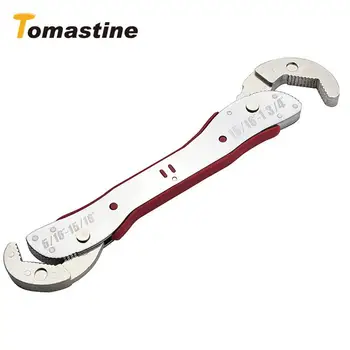 Universal Torque Wrench 9-45mm Adjustable Multi-function Spanner Tools Universal Wrench Pipe Home Hand Tool Plumbers Repair Tool
Universal Torque Wrench 9-45mm Adjustable Multi-function Spanner Tools Universal Wrench Pipe Home Hand Tool Plumbers Repair Tool