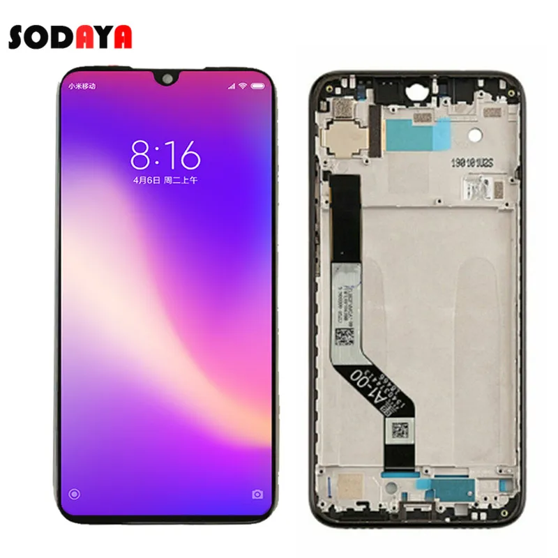 Original For Xiaomi Redmi Note 7 LCD Note 7 Pro Display Touch Screen with frame Digitizer Assembly Redmi Note7 LCD Free Shipping
Original For Xiaomi Redmi Note 7 LCD Note 7 Pro Display Touch Screen with frame Digitizer Assembly Redmi Note7 LCD Free Shipping