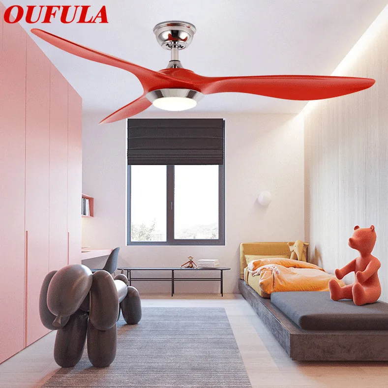 

WPD Modern Ceiling Fan Lights With Remote Control Fan Lighting For Home Foyer Dining Room Bedroom