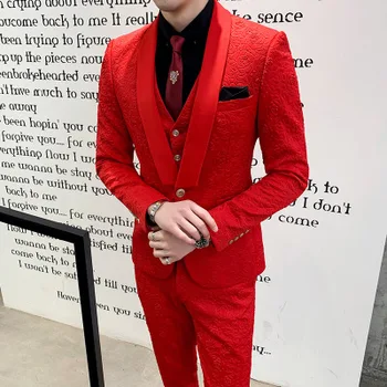 2020 new suit male suit suit young gentleman fashion slim suit three-piece suit groom wedding dress suit
2020 new suit male suit suit young gentleman fashion slim suit three-piece suit groom wedding dress suit
