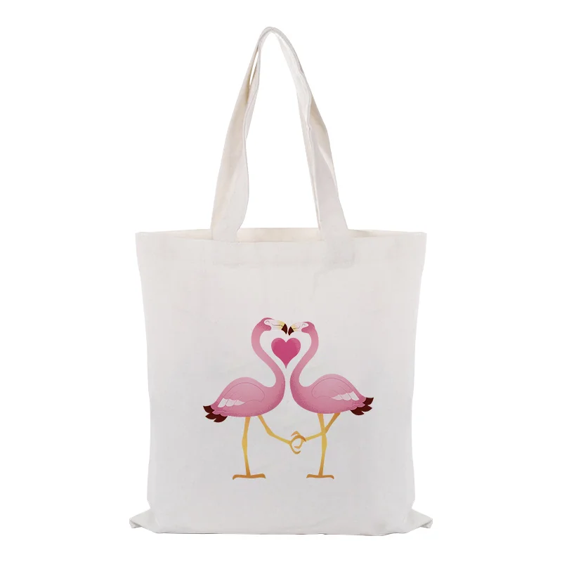 canvas tote bag text DIY handbag print customized printing logo daily use foldable shopping bag Reusable flamingo
canvas tote bag text DIY handbag print customized printing logo daily use foldable shopping bag Reusable flamingo