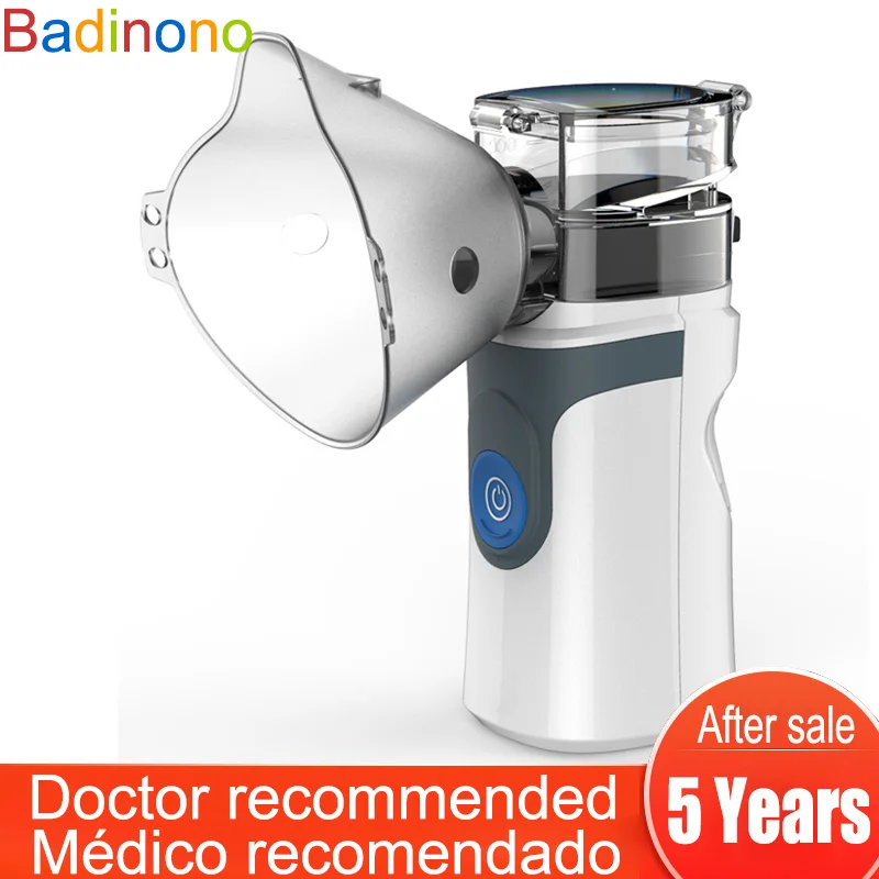 Mini Handheld Nebuliser Steaming curative Tool Health portable sprayer Adul Children Atomize Respirator
Mini Handheld Nebuliser Steaming curative Tool Health portable sprayer Adul Children Atomize Respirator