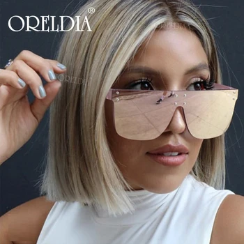Oversized Fat Top Sunglasses Ladies Luxury Transparent Colorful Lens Frame In One Sunglasses Men Designer Retro Glasses UV400
Oversized Fat Top Sunglasses Ladies Luxury Transparent Colorful Lens Frame In One Sunglasses Men Designer Retro Glasses UV400