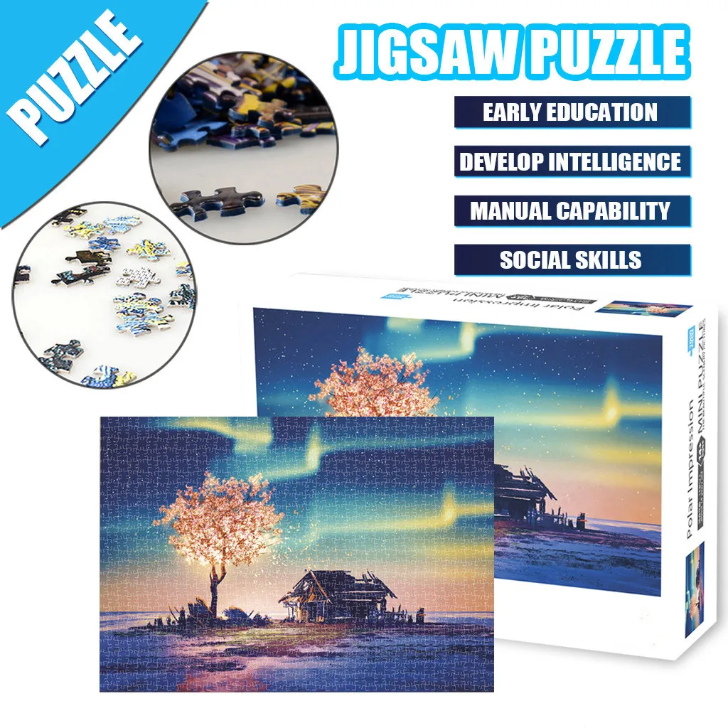 Adults Puzzles 1000 Piece Landscape Puzzle Game Interesting Toys 16.5x11.7 Inch Rompecabezas Casual En Casa #RG
Adults Puzzles 1000 Piece Landscape Puzzle Game Interesting Toys 16.5x11.7 Inch Rompecabezas Casual En Casa #RG