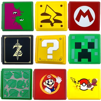 Newest For Nintendo Switch Accessories Portable Game Cards Case Shockproof Hard Shell Storage Box For NS with Thumb Grip Covers
Newest For Nintendo Switch Accessories Portable Game Cards Case Shockproof Hard Shell Storage Box For NS with Thumb Grip Covers