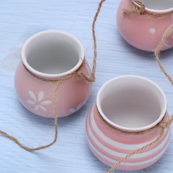 4pcs in 2 String Hanging Ceramic Pot Planters Wall Ceiling Mount Succulent Plant Pot Cactus Planters Container Bonsai Pots with
4pcs in 2 String Hanging Ceramic Pot Planters Wall Ceiling Mount Succulent Plant Pot Cactus Planters Container Bonsai Pots with