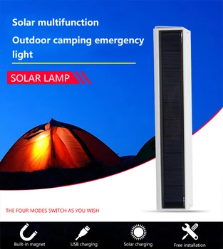Adjustable Lighting Mode Outdoor Waterproof Portable Tent Light 30LED Solar Camping Light Multi-Function Emergency Solar Light
Adjustable Lighting Mode Outdoor Waterproof Portable Tent Light 30LED Solar Camping Light Multi-Function Emergency Solar Light