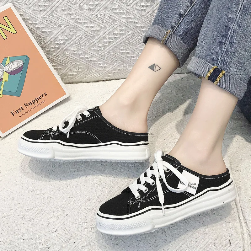 2019 New Style Canvas Shoes Women's Half Sequin Summer Street Snap Students WOMEN'S Shoes Slipper Flat Heel Anti-slip
2019 New Style Canvas Shoes Women's Half Sequin Summer Street Snap Students WOMEN'S Shoes Slipper Flat Heel Anti-slip
