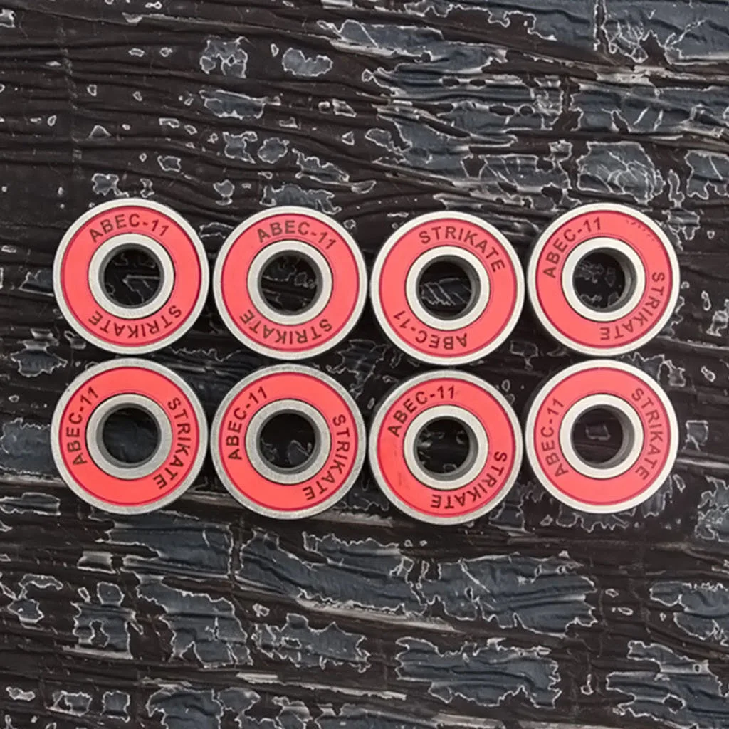 8 Pcs ABEC-11 Roller Skate Bearings 608RS Quality Bearing Skateboard Longboard Ball Bearings Waterproof Durable Scooter Bearings 8 Pcs ABEC-11 Roller Skate Bearings 608RS Quality Bearing Skateboard Longboard Ball Bearings Waterproof Durable Scooter Bearings