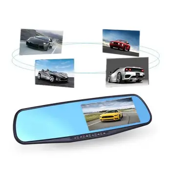4.3"HD Car DVR Rear View Mirror Video Recorder Function Dual Cam Reversing Camera Driving Recorder HDMI Video Recorder
4.3"HD Car DVR Rear View Mirror Video Recorder Function Dual Cam Reversing Camera Driving Recorder HDMI Video Recorder