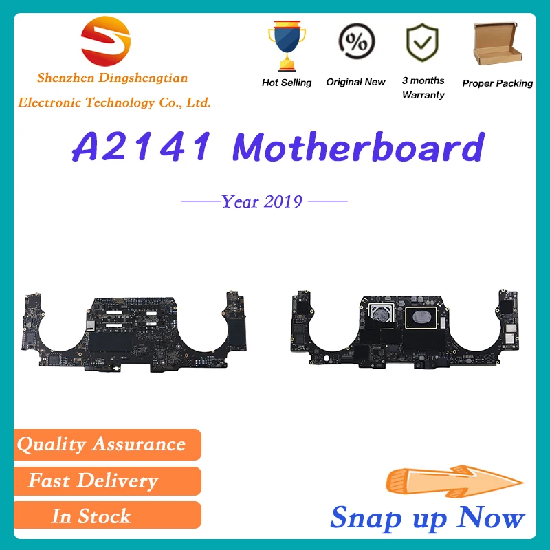 Протестированная логическая плата A2141 i7 2 6 ГГц/i9 3 ГГц 4 16 ГБ 32 500 ТБ Ssd для Macbook Pro Retina
