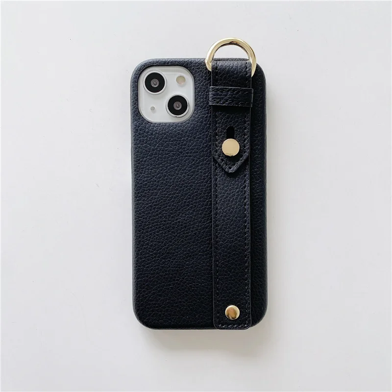 Luxury leather Case For iphone  with holder