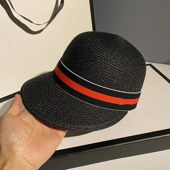 Hat female British retro trend hat fashion summer straw hat outing sunscreen sun hat
Hat female British retro trend hat fashion summer straw hat outing sunscreen sun hat