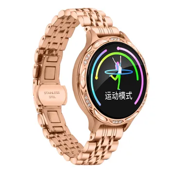 Fashion M9 Women Smart Watch Heart Rate Blood Pressure Monitor IP68 Waterproof Sports Smartwatch For Apple IOS Android VS KW10
Fashion M9 Women Smart Watch Heart Rate Blood Pressure Monitor IP68 Waterproof Sports Smartwatch For Apple IOS Android VS KW10