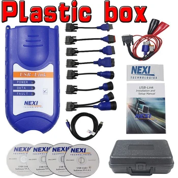 USB Bluetooth Diesel Truck Diagnostic Tool Truck OBD Fault Diagnostics Detector for NEXIQ 2 USB Link Truck Diagnostic Scanner
USB Bluetooth Diesel Truck Diagnostic Tool Truck OBD Fault Diagnostics Detector for NEXIQ 2 USB Link Truck Diagnostic Scanner