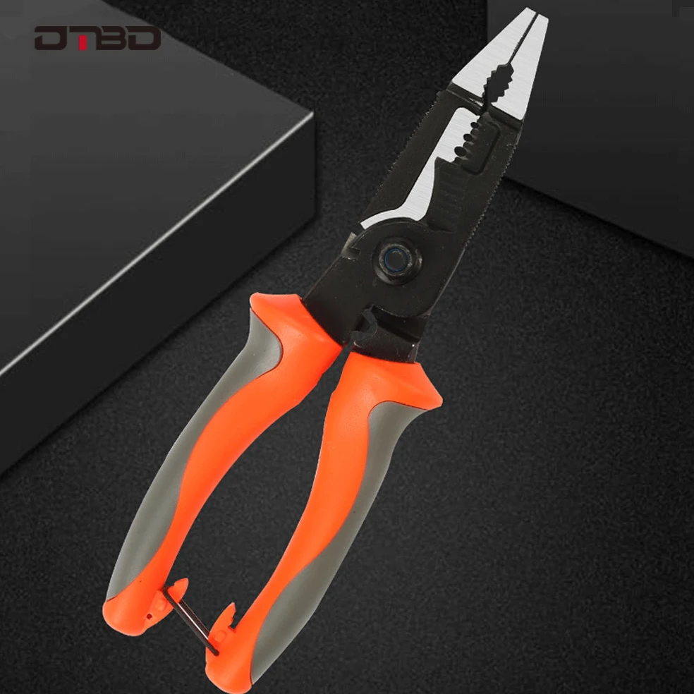 Multi-function Wire Cutter Pliers Industrial Grade Electric Wire Stripping Crimping Vise Strong Manual Home Repair Tools
Multi-function Wire Cutter Pliers Industrial Grade Electric Wire Stripping Crimping Vise Strong Manual Home Repair Tools