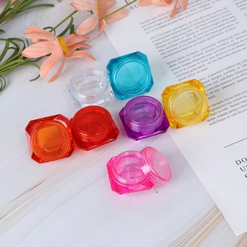 10Pcs/Set Diamond Cream Box Mini Portable Cosmetic Empty Jar Pot Eyeshadow Makeup Face Cream Container Refillable Bottles
10Pcs/Set Diamond Cream Box Mini Portable Cosmetic Empty Jar Pot Eyeshadow Makeup Face Cream Container Refillable Bottles
