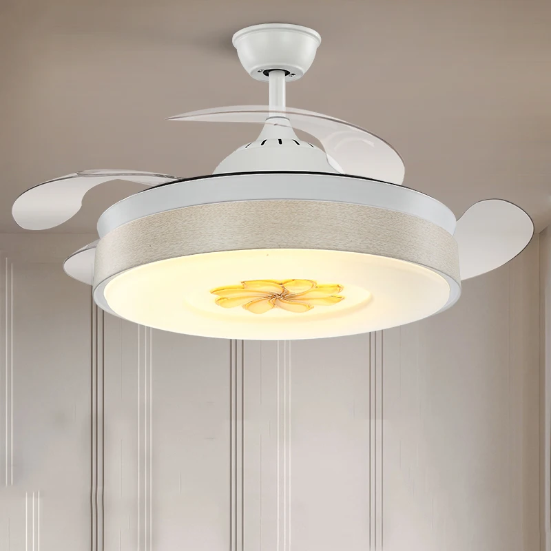 New Invisible Intelligent Variable Frequency Fan Lamp Bedroom Living Room Coffee Shop 110V 200V Ceiling Fan Lamp
New Invisible Intelligent Variable Frequency Fan Lamp Bedroom Living Room Coffee Shop 110V 200V Ceiling Fan Lamp